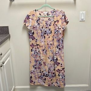 J.Jill Love Linen Peach Dress